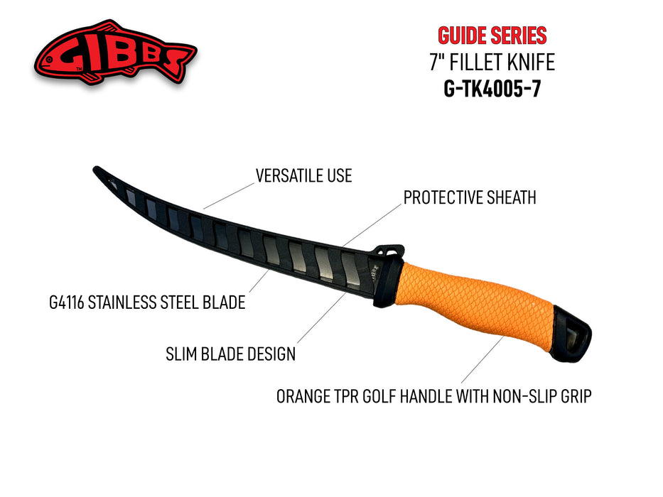 Gibbs Guide Series Fillet Knives