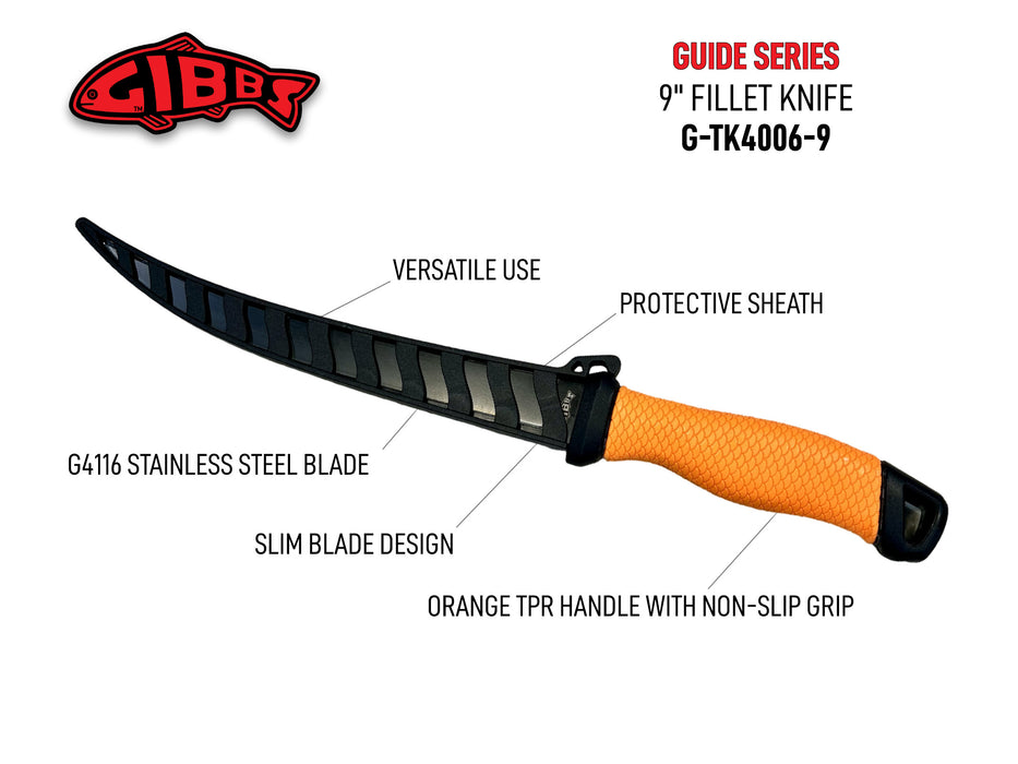Gibbs Guide Series Fillet Knives