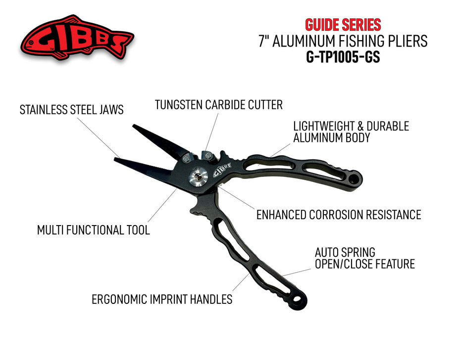 Gibbs Guide Series Aluminum Pliers