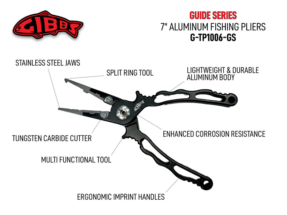 Gibbs Guide Series Aluminum Pliers
