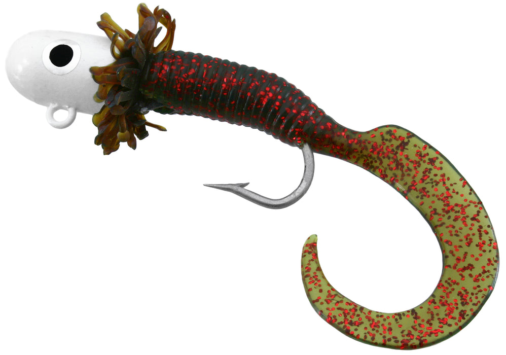 Squirley Shirley Jig, 6 oz. Motor Oil