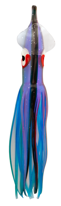 4.5" Cuttlefish, Rigged S111R - Blue/Chartreuse/Purple