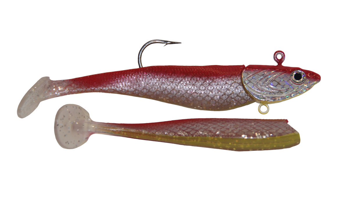 Mega Bite Swim Tail Jig, 4 oz.