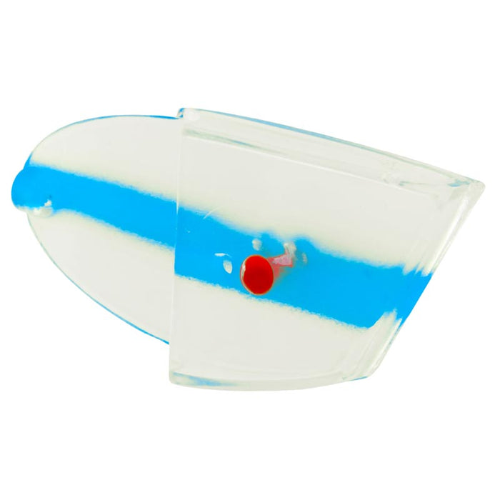 Large Teaser Clear UV Blue Flash