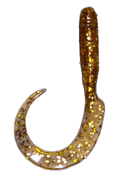 8" Curly Tail - 2pk Rootbeer