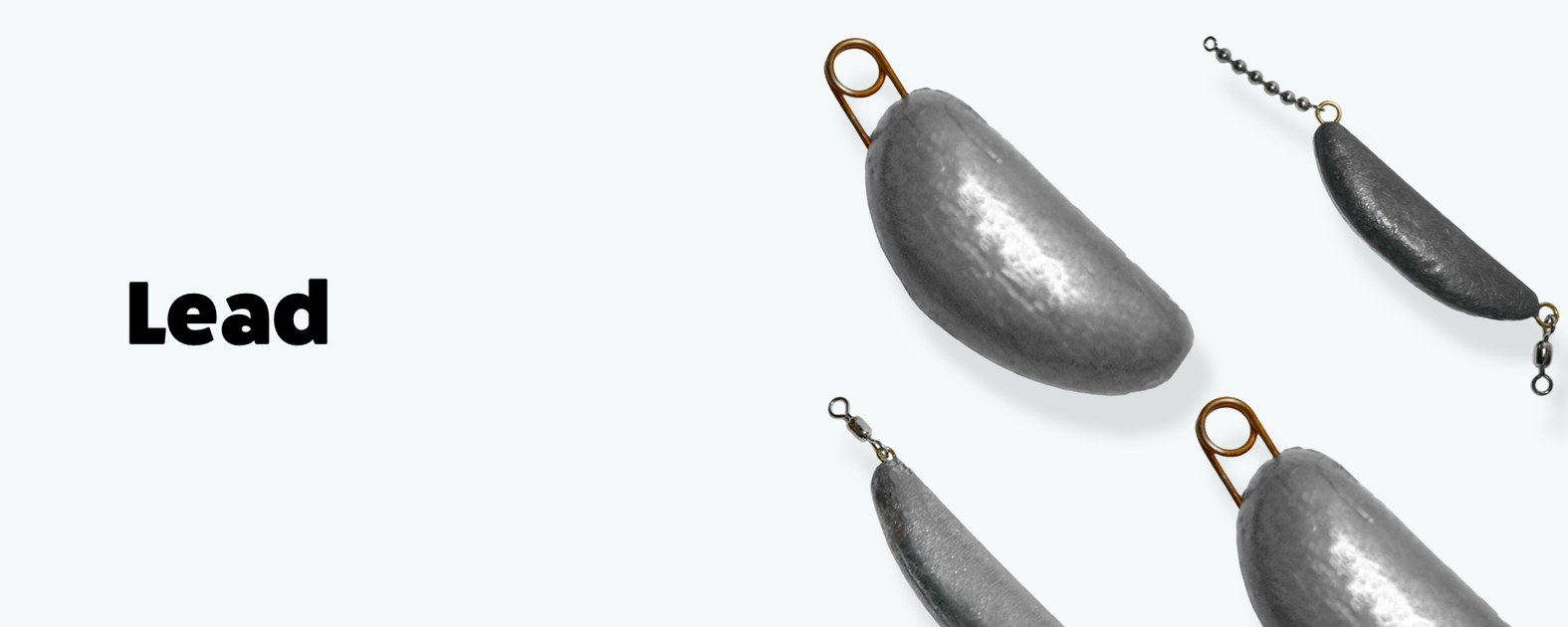NAF Tackle Lead Free D-Series Sinkers - Fergo's Tackle World