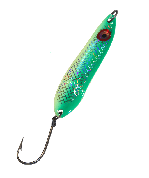 Salmon, Trout, & Walleye Pro Trolling Spoons 2: blonde Purpura 