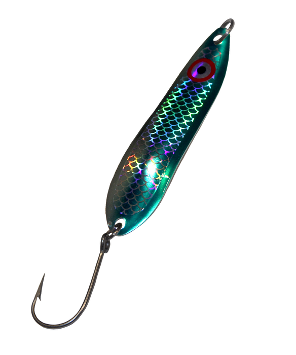 Gibbs Ruby Eye Wiggler Casting and Trolling Spoon Lures