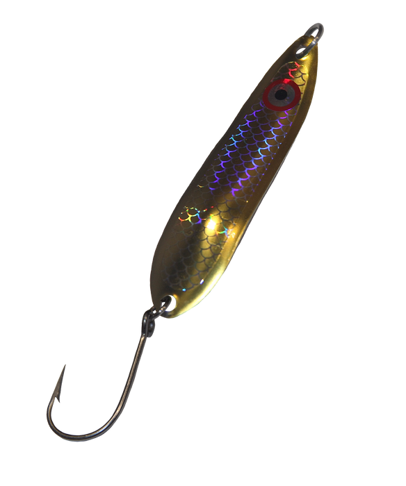 Cheap Fishing Lure Bait Simulation 3D Fisheye Vibration Spoon