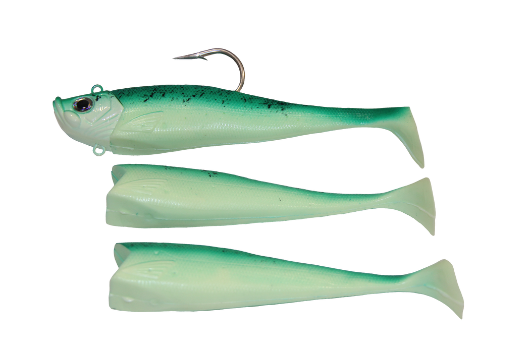 Mega Bite Swim Tail Jig, 14 oz.