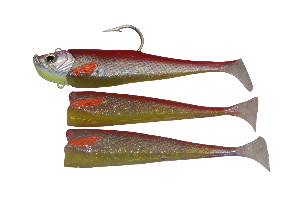 Mega Bite Swim Tail Jig, 14 oz.