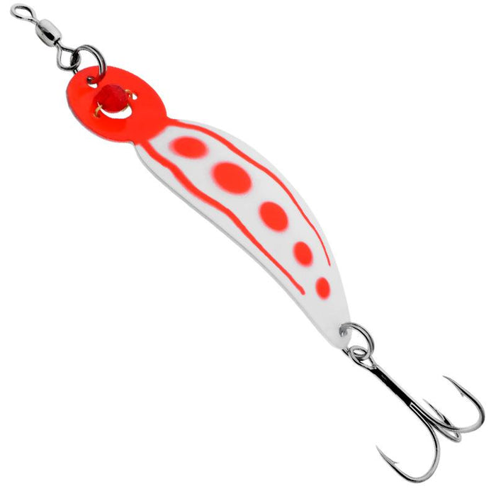 Gibbs Nortac Ind. One Eye Wiggler in Nickel, Size 4 from The Fishin' Hole