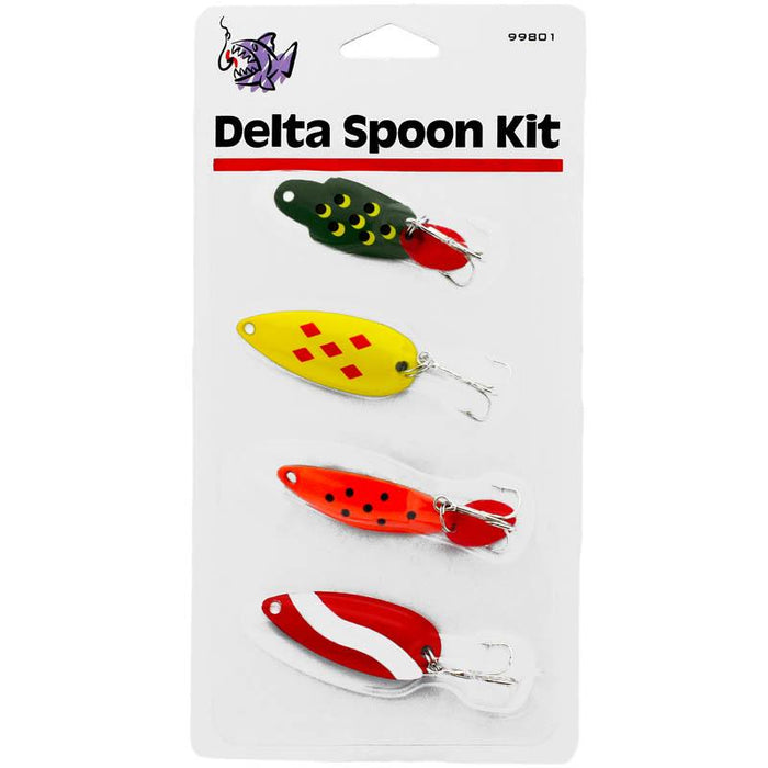 Kenley Toby Wever Weaver Metal Spoon Lure Pack - Game Fishing Spoons